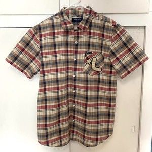 LRG plaid button up "LRG wovens"